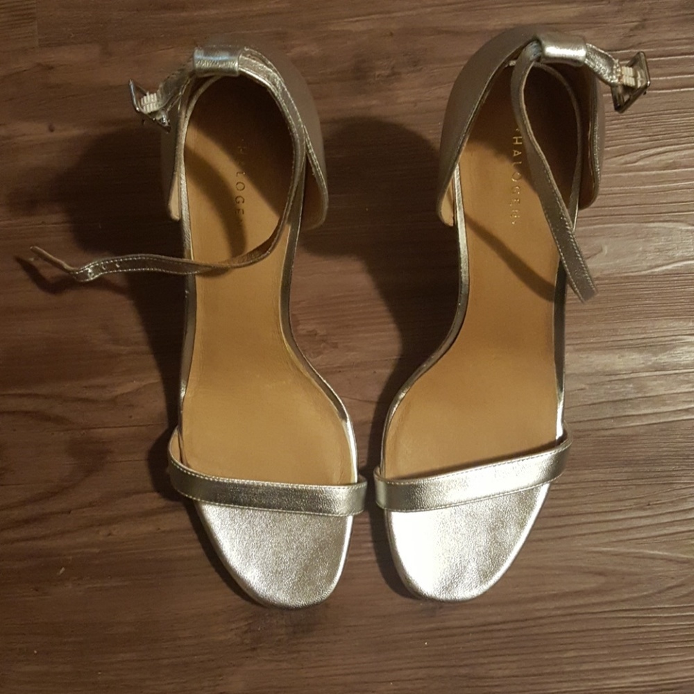 Silver heels